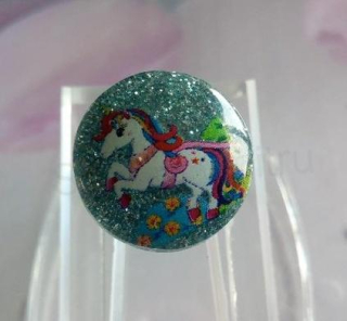 Jemný dětský prstýnek My Little Pony (BP487)