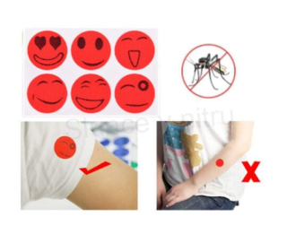 Repelentní samolepky proti hmyzu (F12)