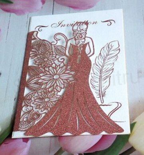 Blahopřání, svatební přání 3D (E959)