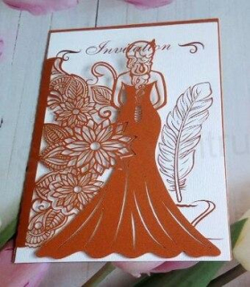 Blahopřání, svatební přání 3D (E962)