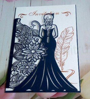 Blahopřání, svatební přání 3D (E963)