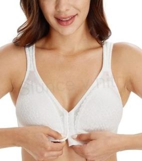 Dámská podprsenka bez kostic, zapinání vpředu vel.85B (K507)