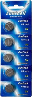 Knoflíková lithiová baterie CR1632 - 3 V (L49)