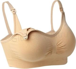 Dámská kojící podprsenka bez kostic vel.L (K540)