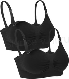 Dámská kojící podprsenka bez kostic vel.L (K541)