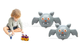 Autíčko halloween na setrvačník šedý netopýr (D957)