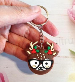 Kličenka, přívěšek vánoční motiv (D967)