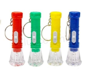 Kličenka, přívěšek mini sviticí baterka (D972)