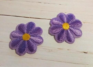 Nášivka Nažehlovačka kytička fialová (C711)