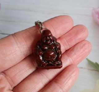 Klíčenka, přívěšek na klíče Feng Shui 3D Buddha (H635)