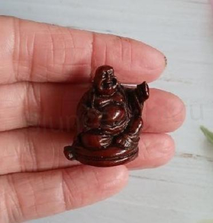 Klíčenka, přívěšek na klíče Feng Shui 3D Buddha (H636)
