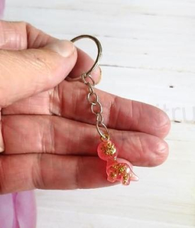 Orgonitová klíčenka dinosaurus (PP198)