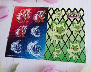 Originál nintendo pokemon samolepky (E989)