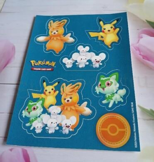 Originál nintendo pokemon samolepky (E990)