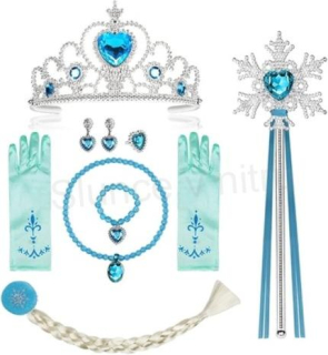 Dětský kostým ELSA Sněhová královna věk 3 - 10 let (W247)