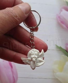 Pryskyřičná klíčenka andílek (PP206)