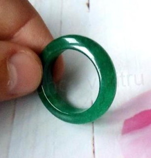 Minerální prsten Achát mechový (X1870)