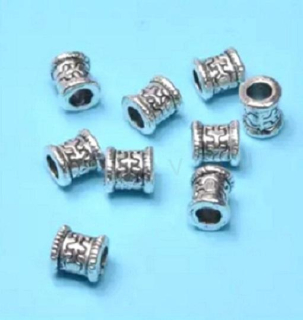 Slitinový korálek - mezidíl 6,6 x 6,2 mm (AA334)