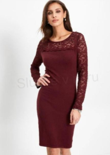 Dámské krajkové šaty 3 XL (K562)