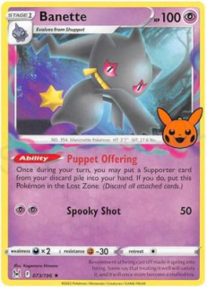 Banette 073/196 - Trick or Trade Hallowen (D1014)