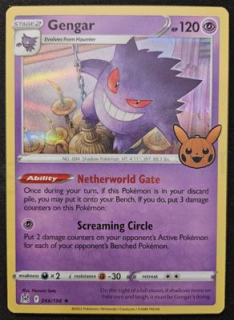 Gengar 066/196 - Holo - Trick or Trade Hallowen (D1027)