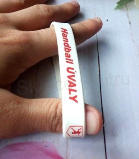 Gumový náramek Handball Úvaly (BC632)