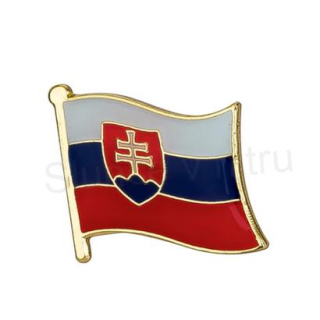 Odznak brož vlajka Slovenská republika (ME43)