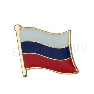 Odznak brož vlajka Rusko (ME44)
