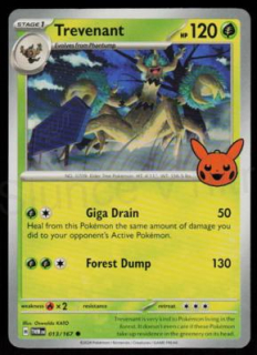 Trevenant 013/167 - Trick or Trade Hallowen (D1030)