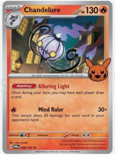 Chandelure 038/167 - Trick or Trade Hallowen (D1040)