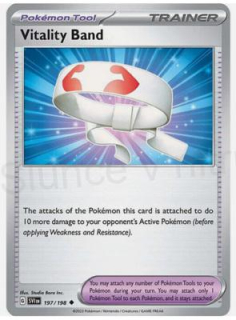 Vitality Band 197/198 - Scarlet & Violet (D1049)