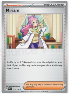 Miriam 179/198 - Scarlet & Violet (D1057)