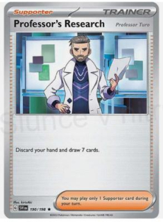 Professor's Research - Professor Turo - 190/198 - Scarlet & Violet (D1063)