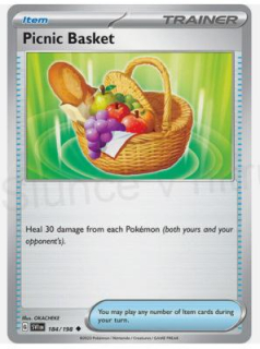 Picnic Basket 184/198 - Scarlet & Violet (D1066)