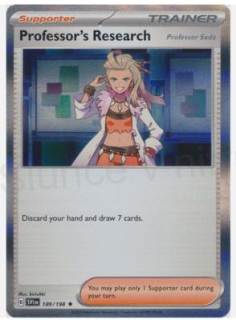 Professor's Research - Professor Sada - 189/198 - Holo - Scarlet & Violet (D1069)