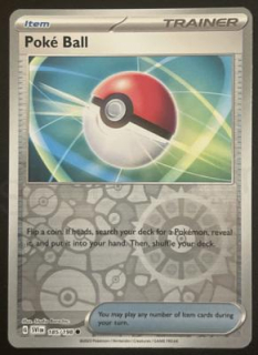 Poké Ball 185/198 - Holo Reverse - Scarlet & Violet (D1075)