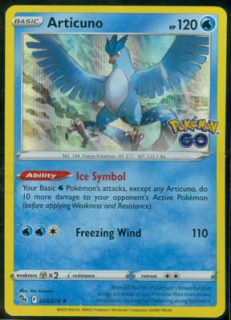 Articuno - 024/078 - Holo - Pokémon GO (D1089)