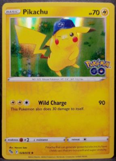 Pikachu - 028/078 - Holo - Pokémon GO (D1091)
