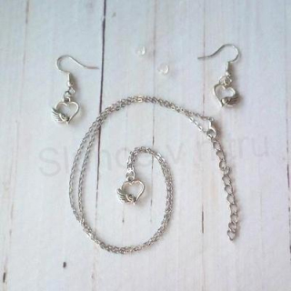 Řetízková souprava, sada andělské srdce (BS144)