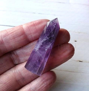 Ametyst broušená špice 49 mm | 13 g (X1994)