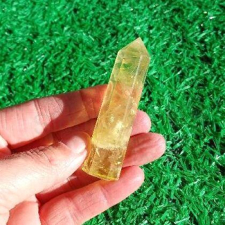 Citrín broušená špice 73 mm | 39 g (X1998)