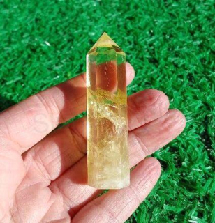 Citrín broušená špice 75 mm | 44 g (X2002)