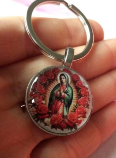 Klíčenka, přívěšek na klíče Panna Marie (H668)