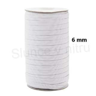 Prádlová pruženka plochá 6 mm (N56)