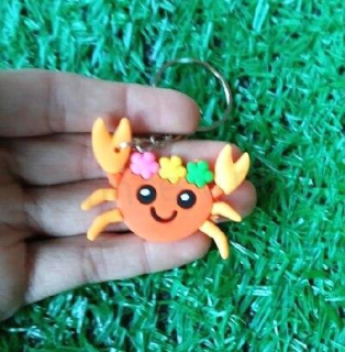 Klíčenka, přívěšek na klíče krab (D1122)