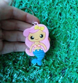 Klíčenka, přívěšek na klíče mořská panna (D1125)