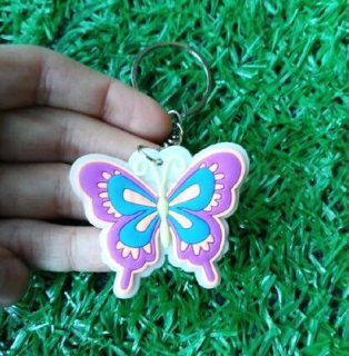 Klíčenka, přívěšek na klíče motýl (D1127)