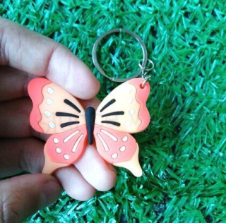 Klíčenka, přívěšek na klíče motýl (D1128)