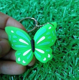 Klíčenka, přívěšek na klíče motýl (D1130)