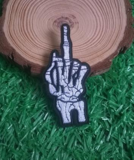 Moto nášivka Fuck Off 8,5 X 3,9 cm (C762)
